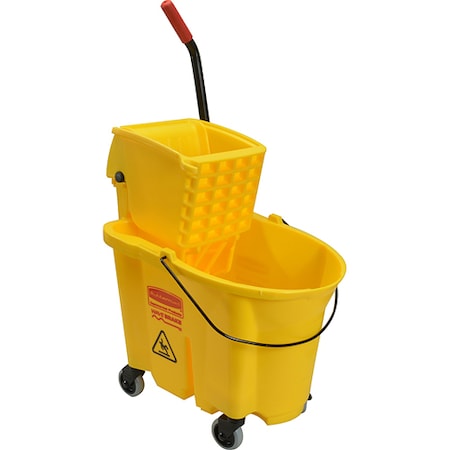 Rubbermaid Bucket, Mop, Set, W/Wringer For - Part No 7580-88 Yellow 7580-88 (YELLOW)
